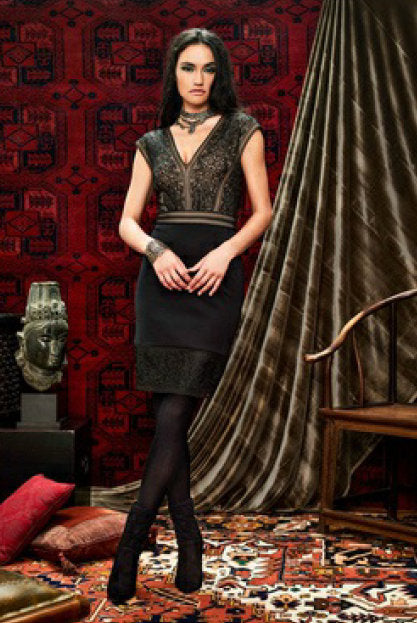 Cap Sleeve Cocktail  Dress