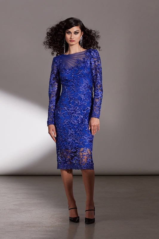 Embroidered Long Sleeve Dress