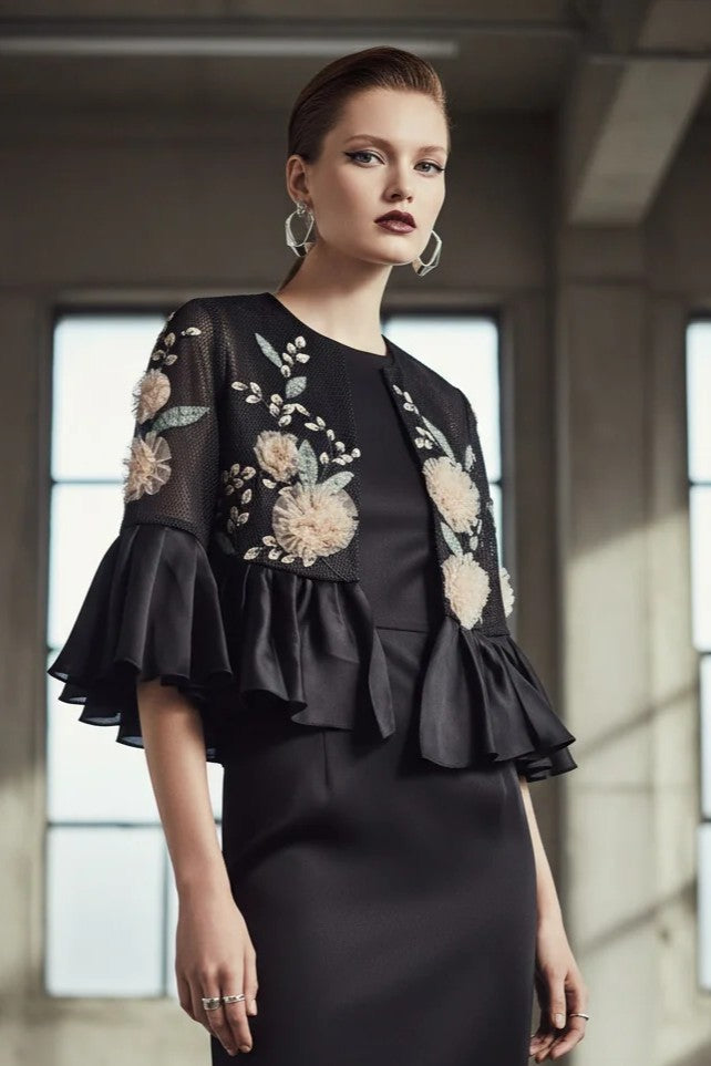 Floral Applique Bolero