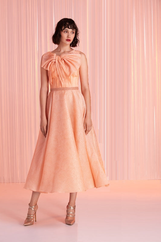 Sleeveless Midi Tea Dress