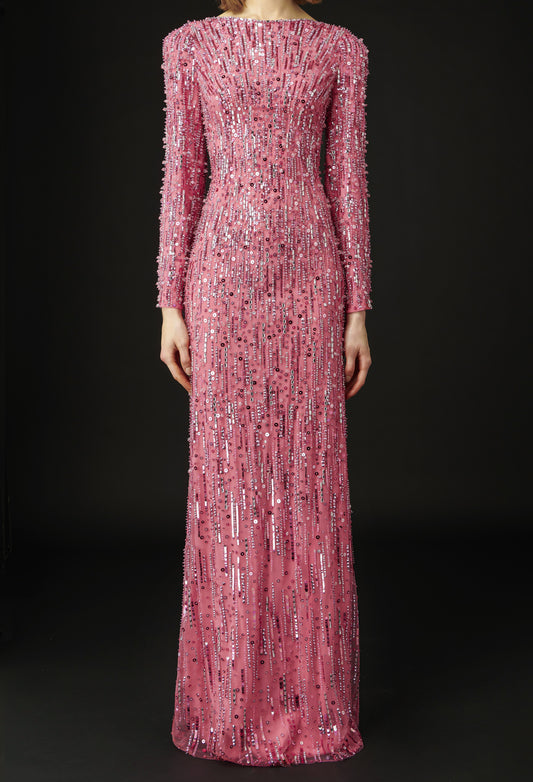 Atlas Long Sleeve Gown