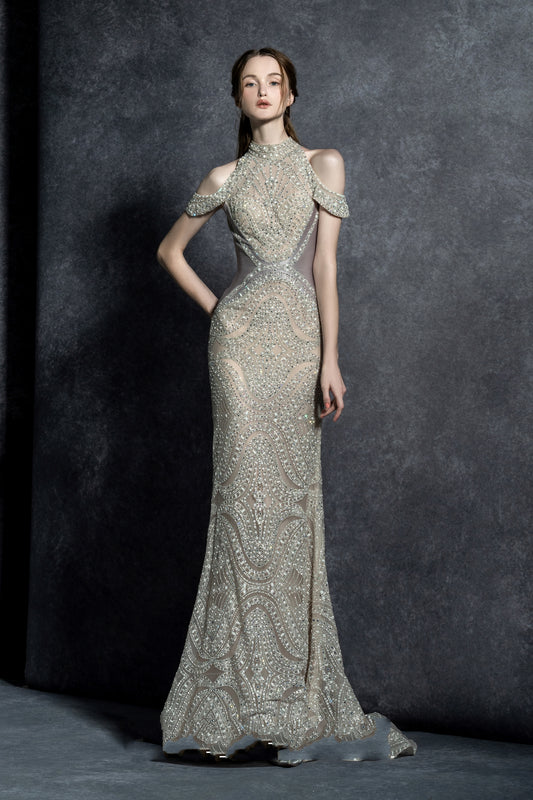 Zora Embellished Gown