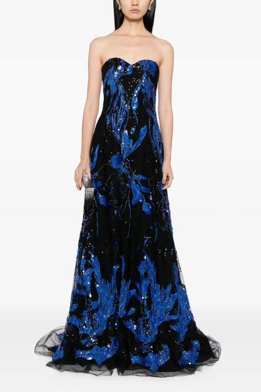 Strapless Sweetheart Gown