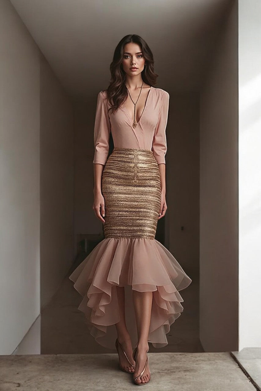 Scallion Midi Dress