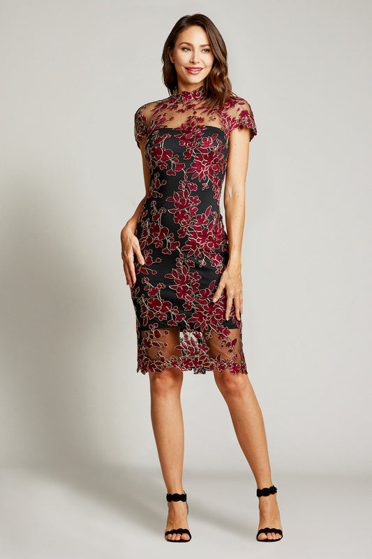 Taida  Lace  Cocktail  Dress