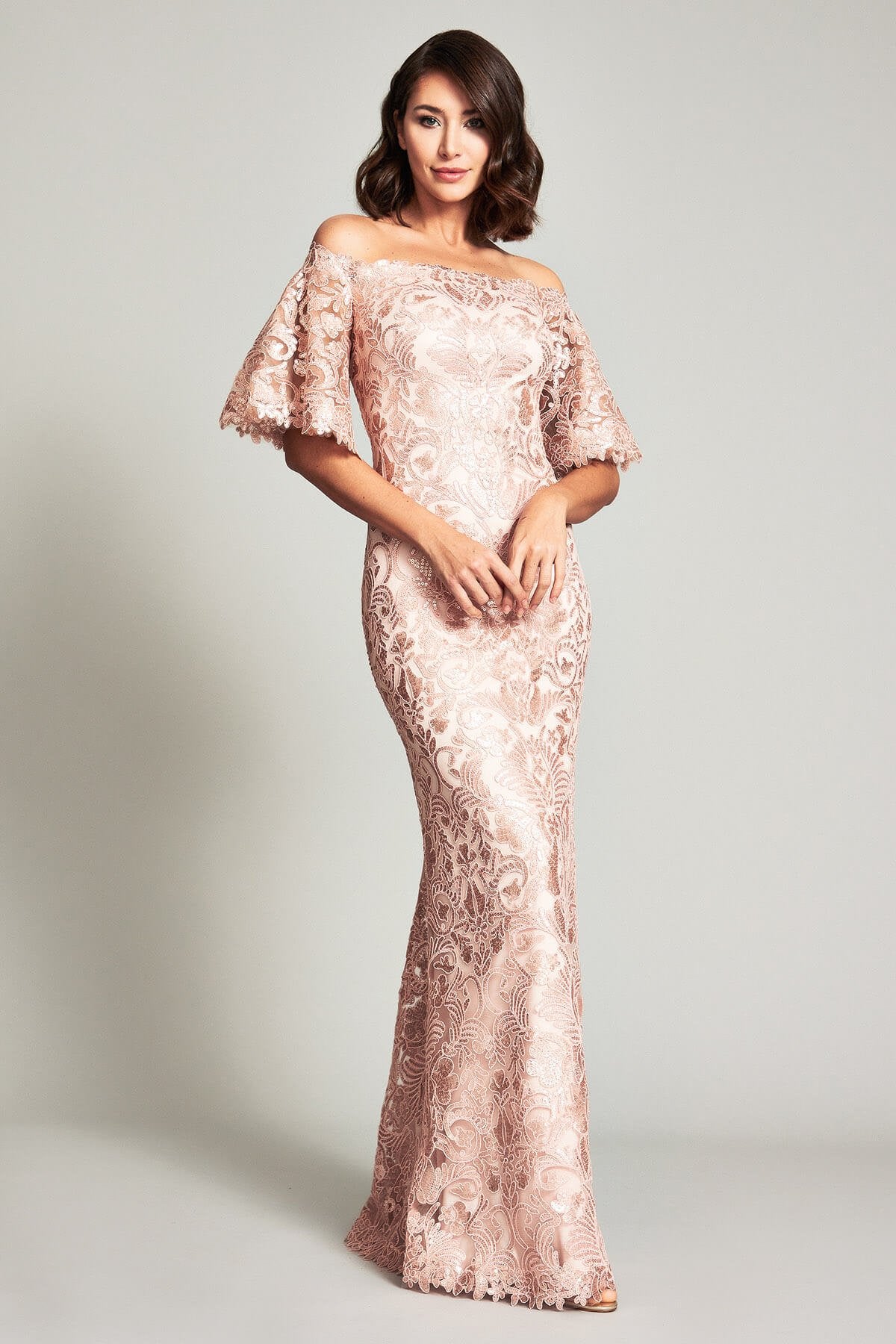 Aribam Off Shoulder Gown