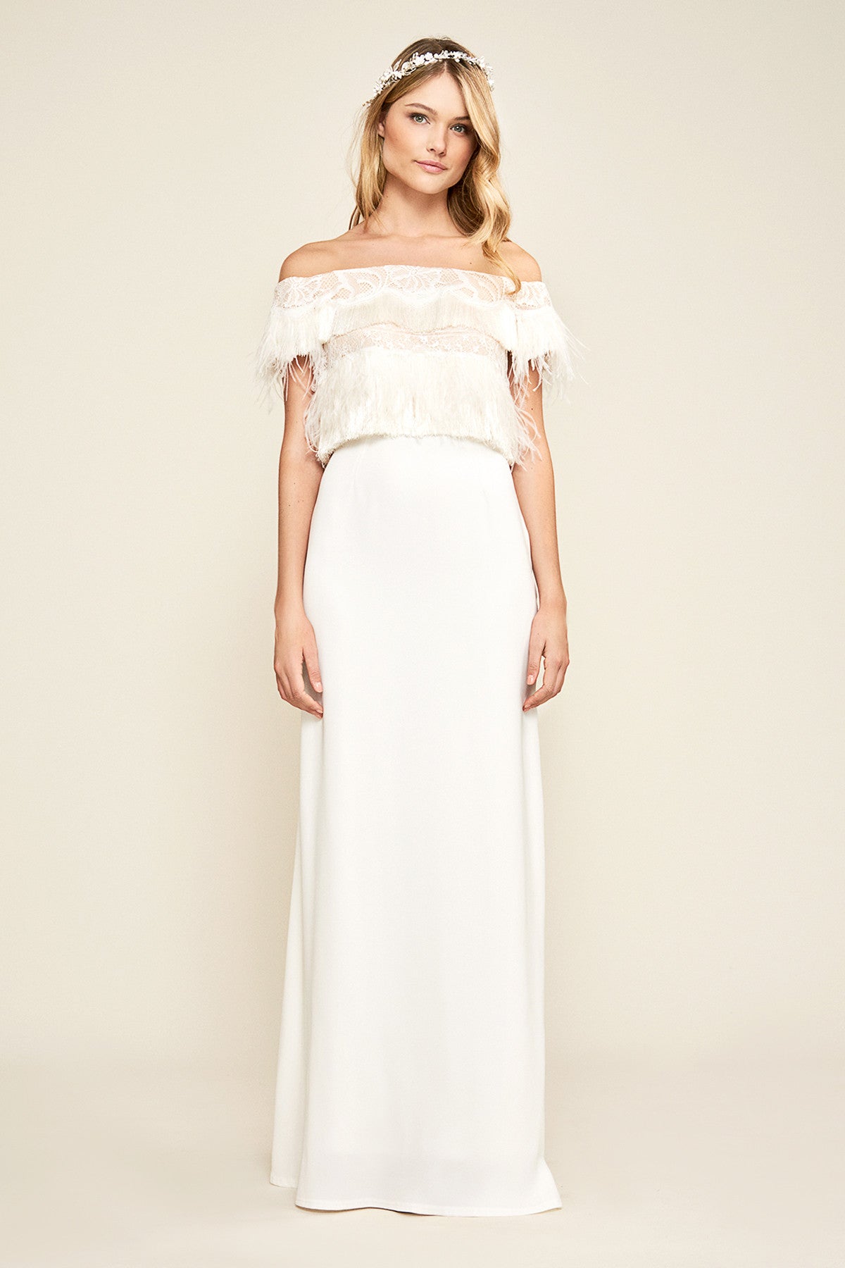 Janessa Off Shoulder Gown