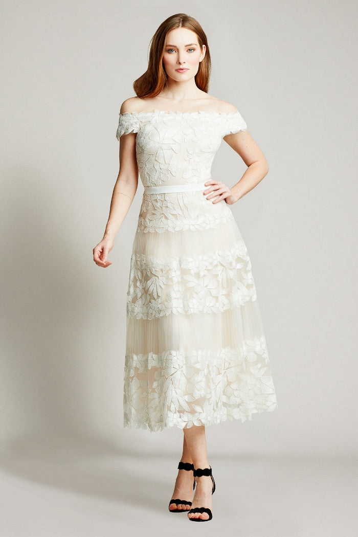 Adriane Tea Length Dress