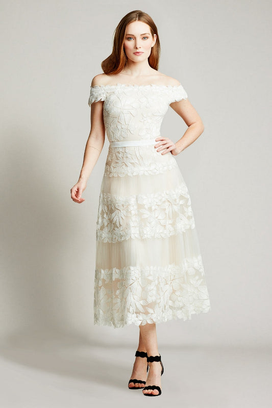 Adriane Tea Length Dress