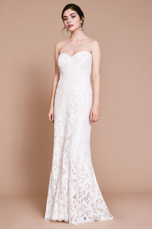 Ophni Strapless Gown