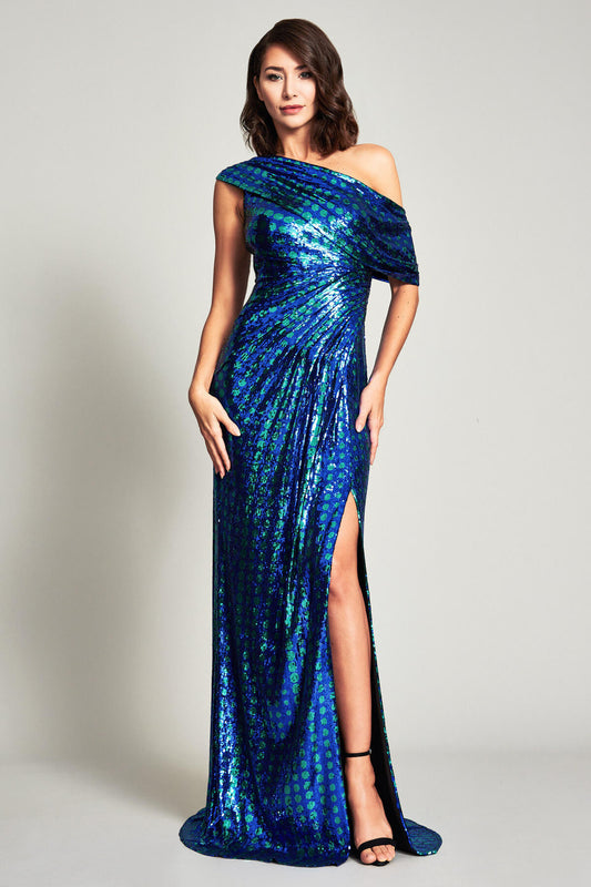 Handler One Shoulder Gown