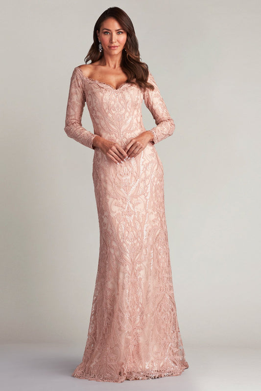 Loxley Sequin Embroidered Tulle Gown