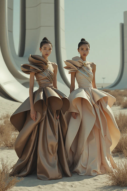 Gilea Sculpt Gown