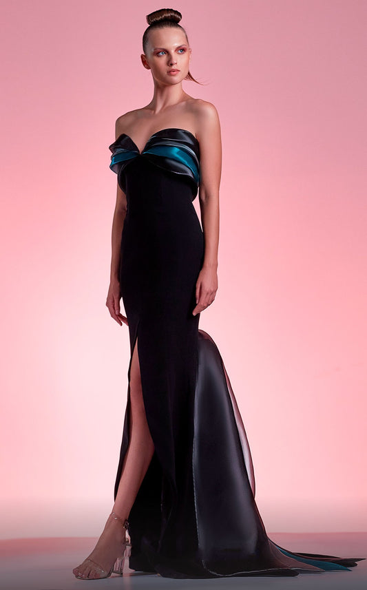 Strapless  Fishtail Gown