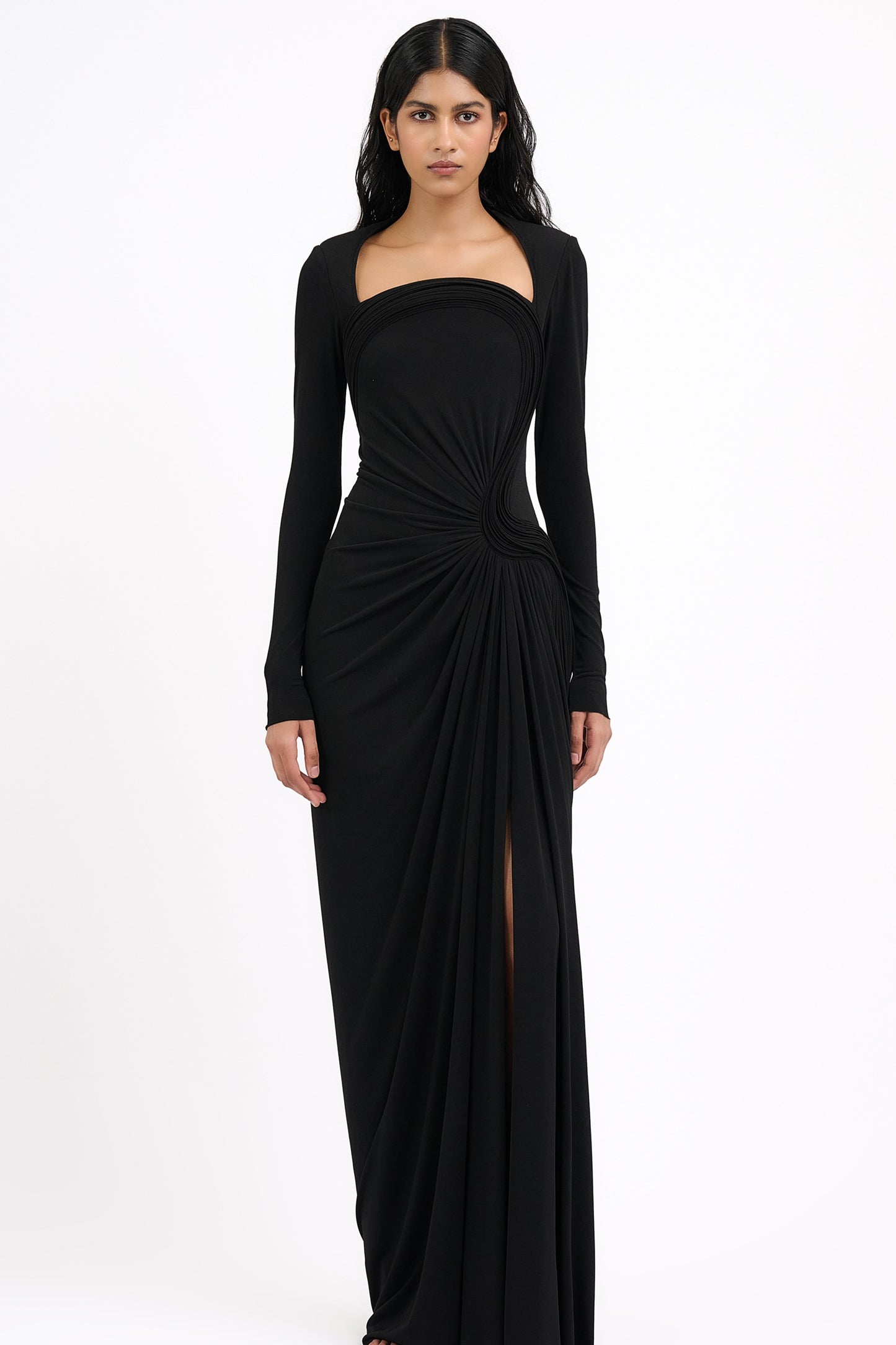 Wave Sculpted Gown