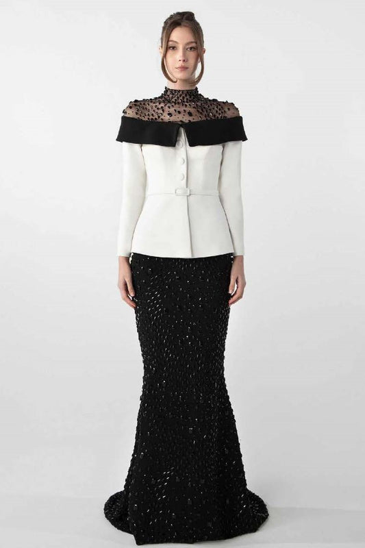 Jacket Inspired with Skirt