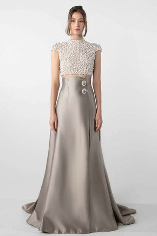 Pearl Top with Mikado Skirt