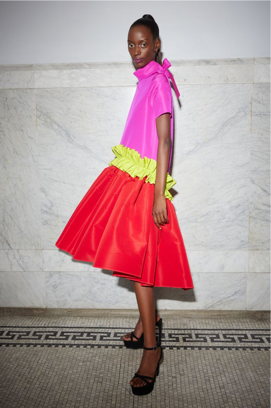 Rose Prick Cocktail Dress