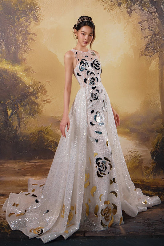 Shimmering Sequin Gown