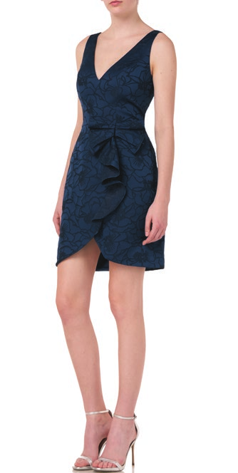 Sleeveless Jacquard  Dress