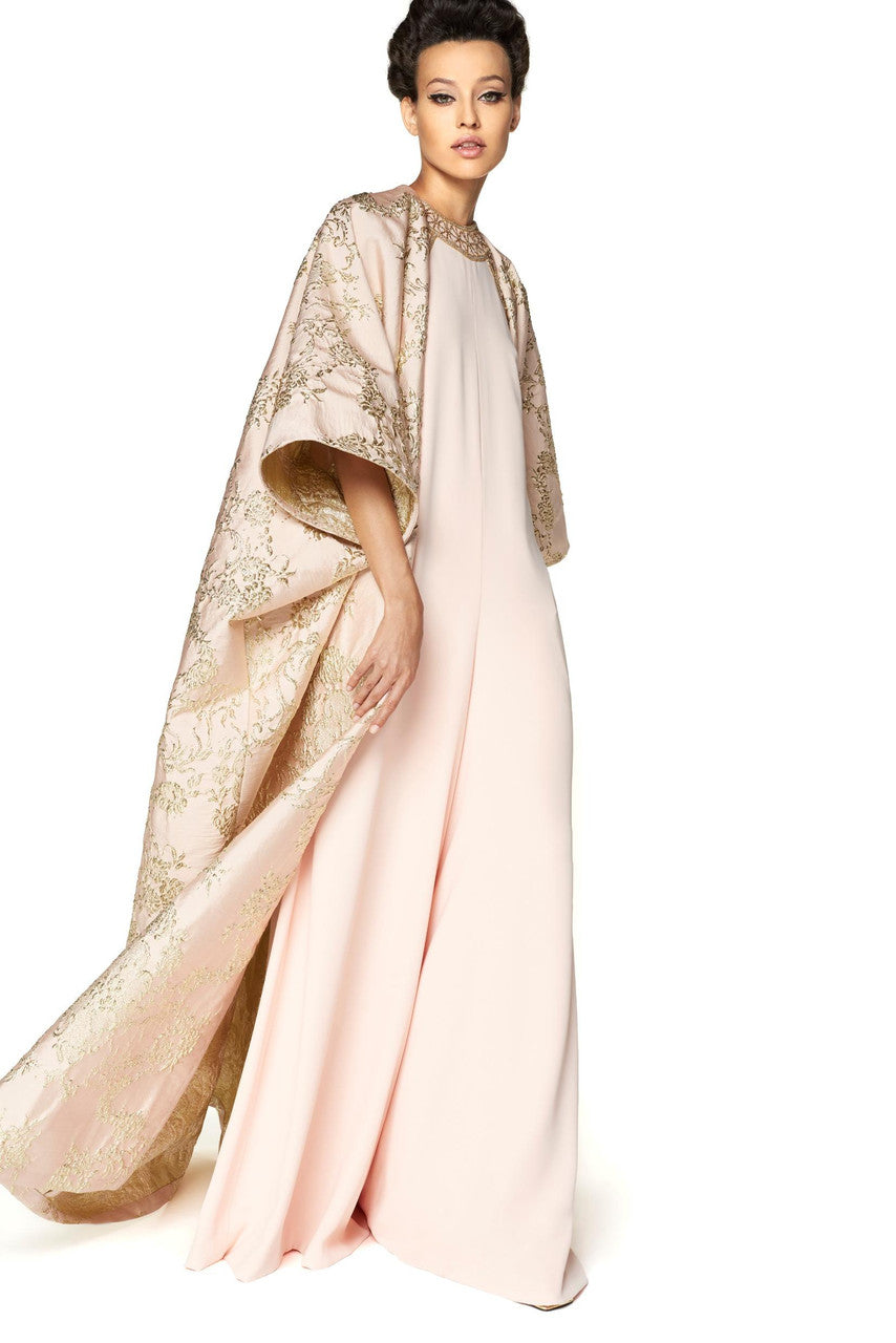 Crepe Jumpsuit with Fils-Coupé Coat