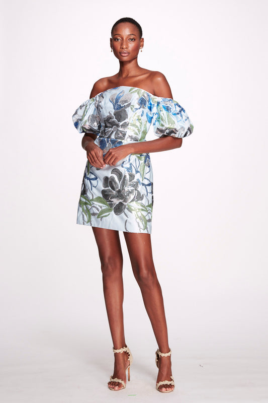 Sparkling Duchess /Degrade Mini Dress