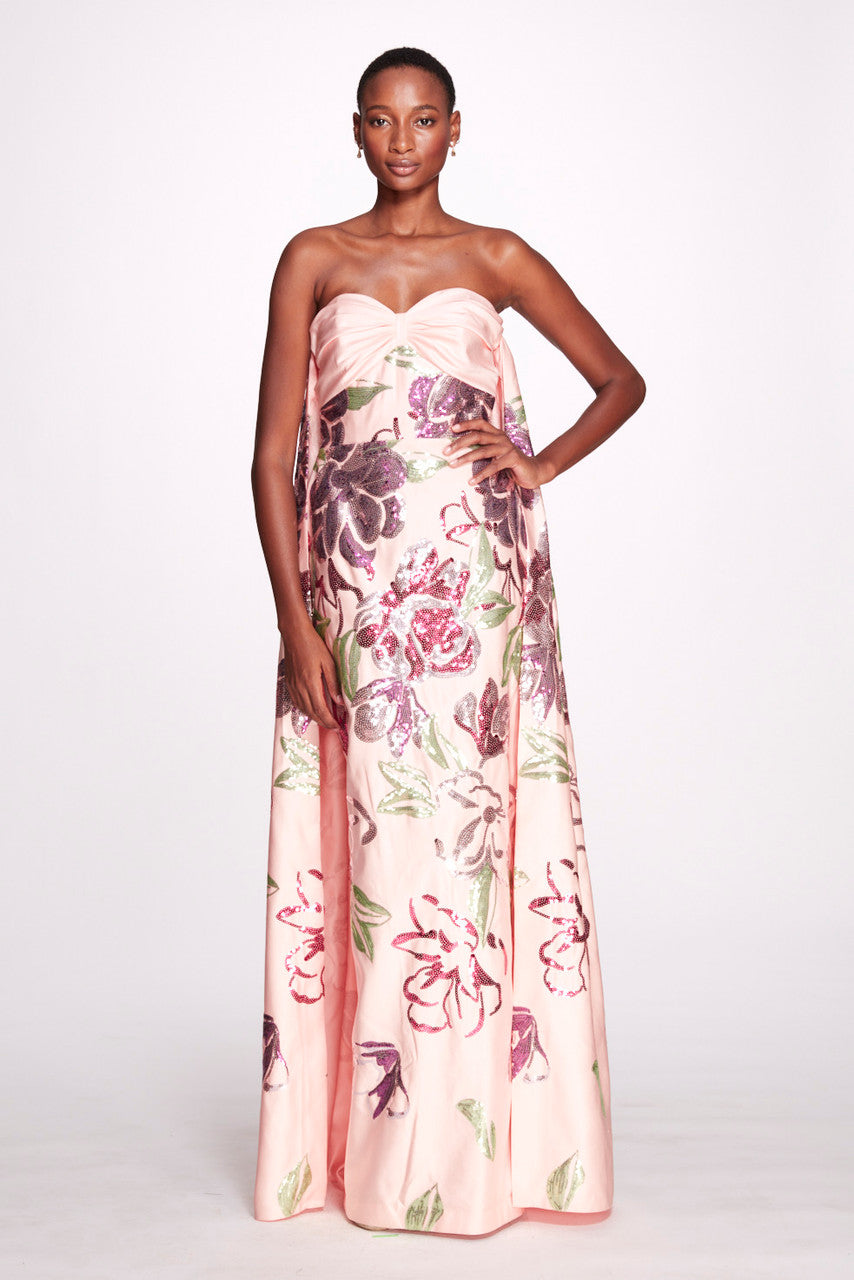 Sparkling Duchess /Degrade Column Gown