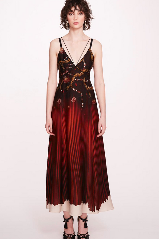 Sleeveless Tassel Strap Dress