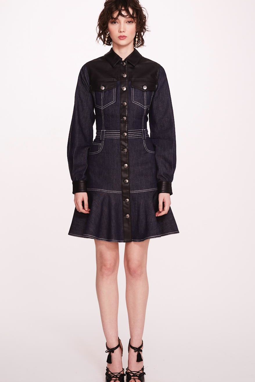 Long Sleeve Denim Shirtdress