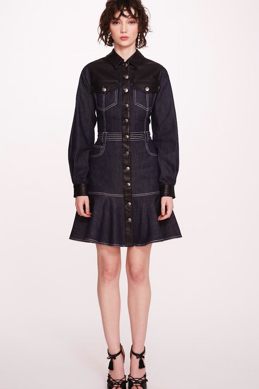 Long Sleeve Denim Shirtdress