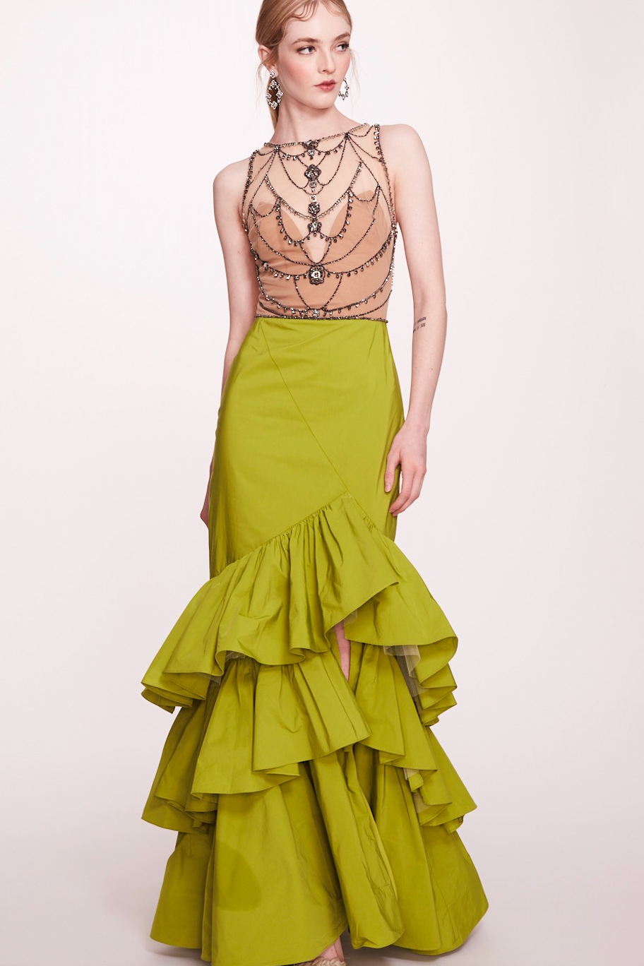 Embellished Evening Dress