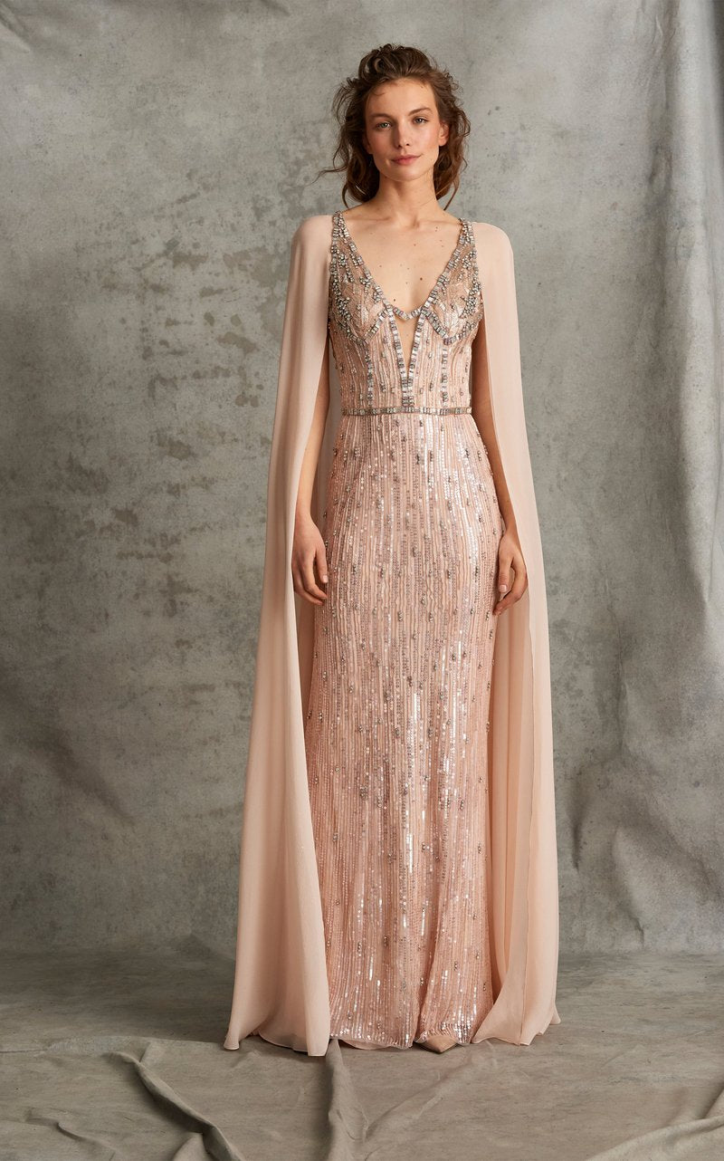 Helenium Beaded Gown