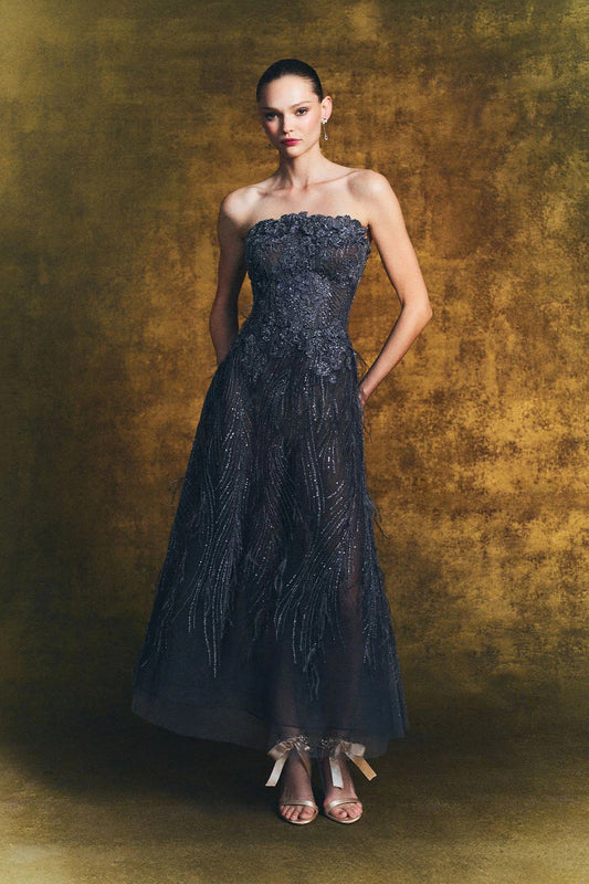 Strapless Crystal Dress