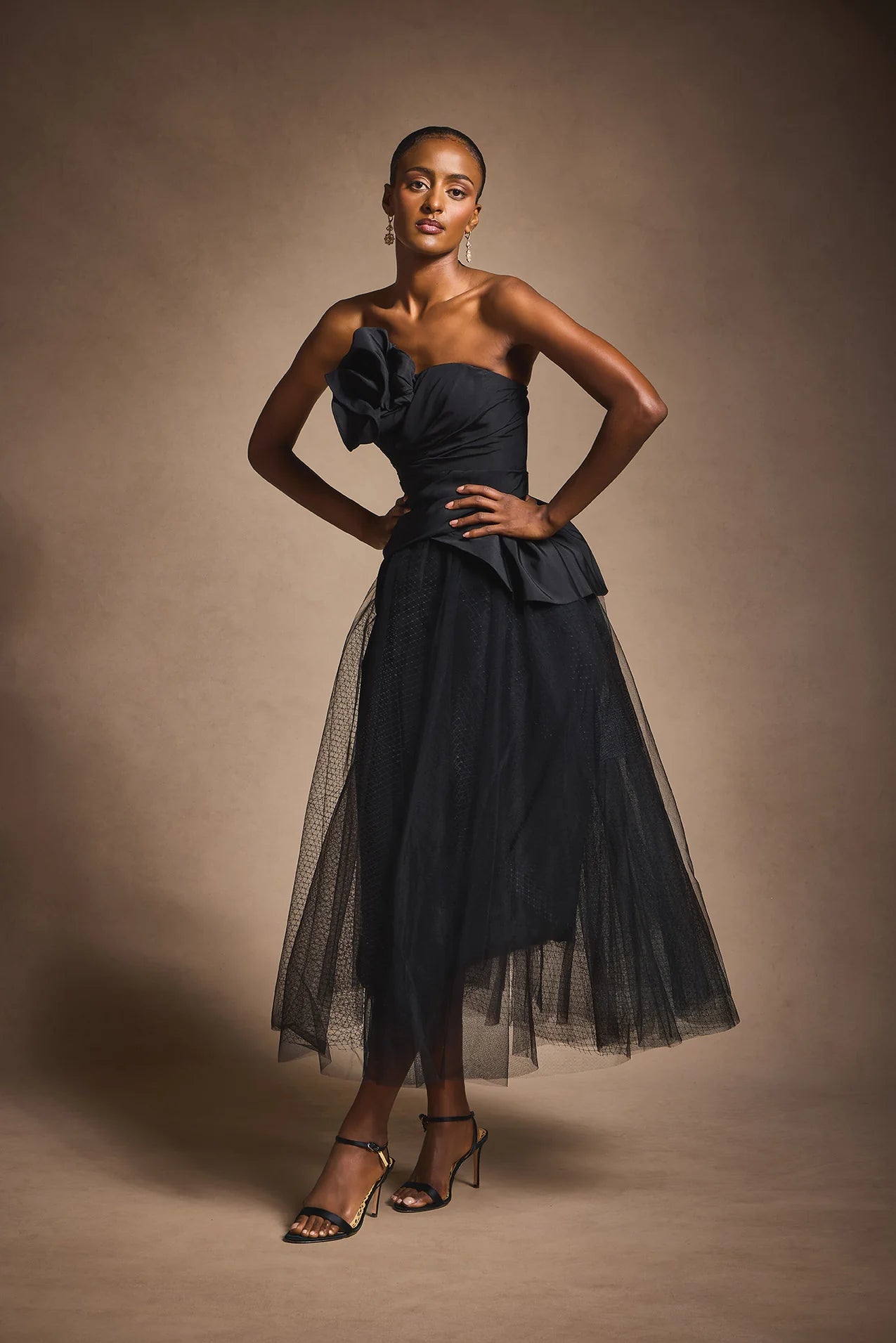 Strapless Tulle Dress