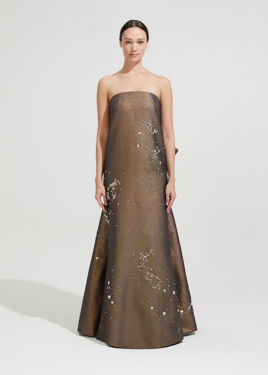 Portia Strapless Gown