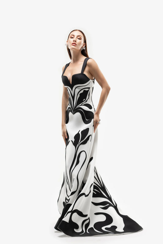 Laser Cut Scuba Dress