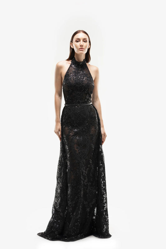 Embroidered Lace Dress