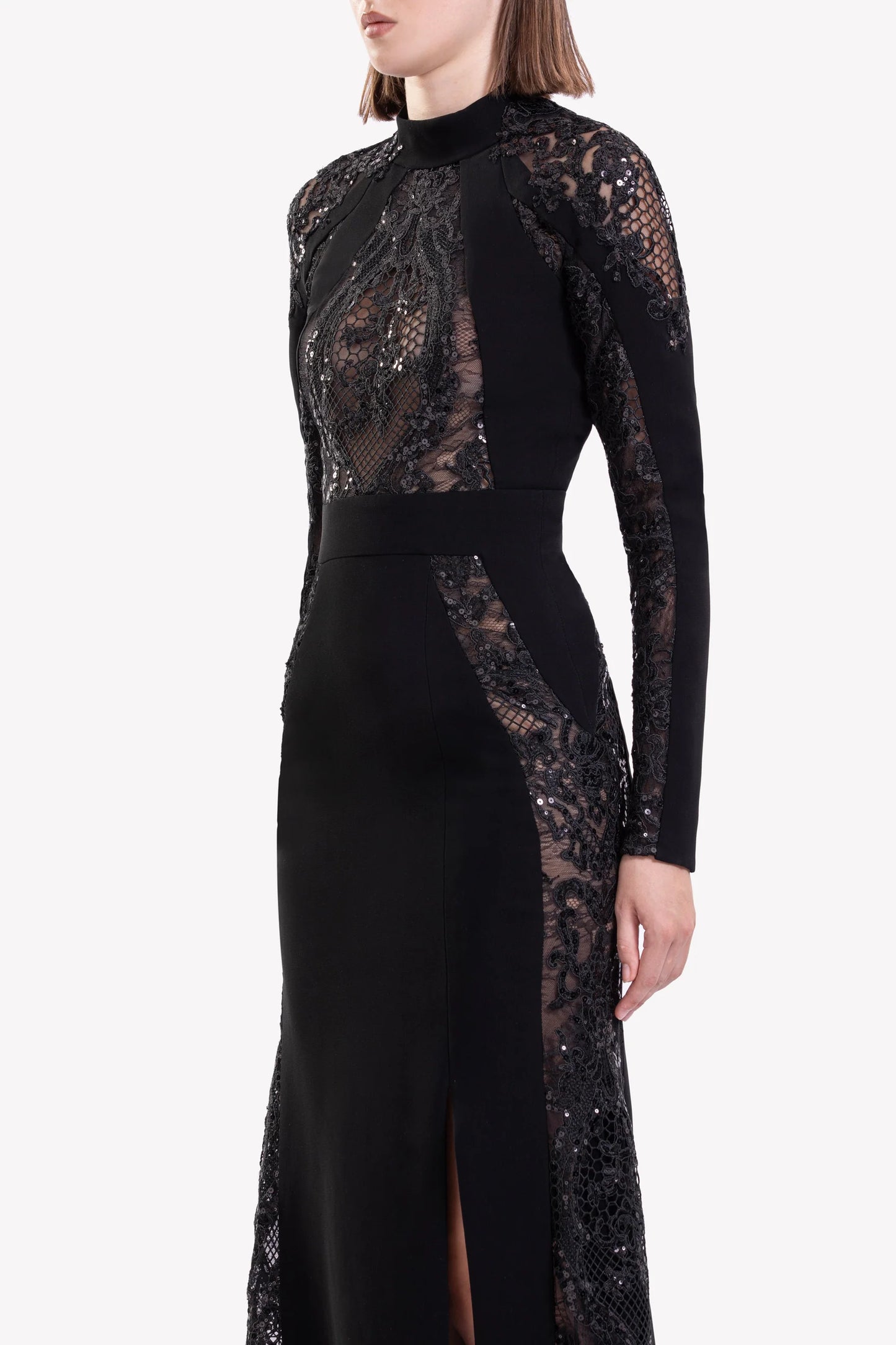 Embroidered Lace Dress