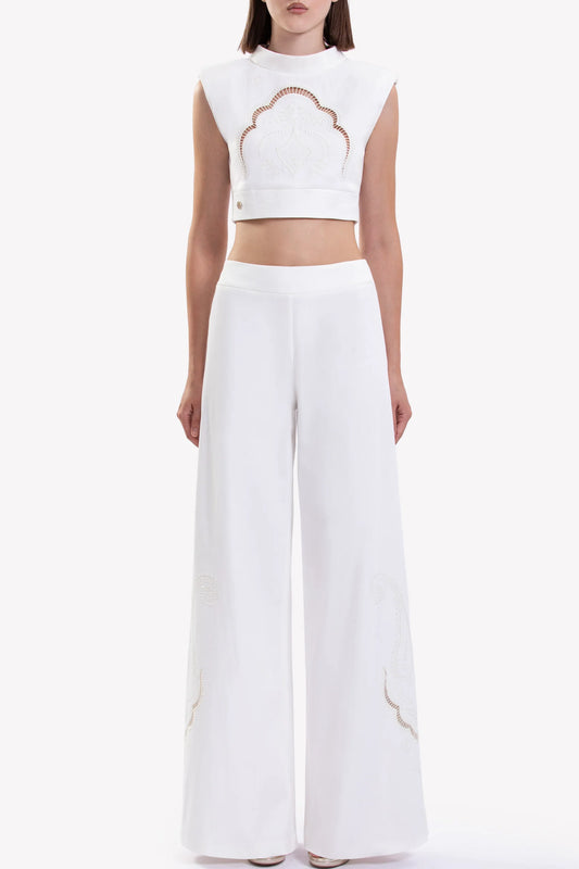 Perforated Top and Pants