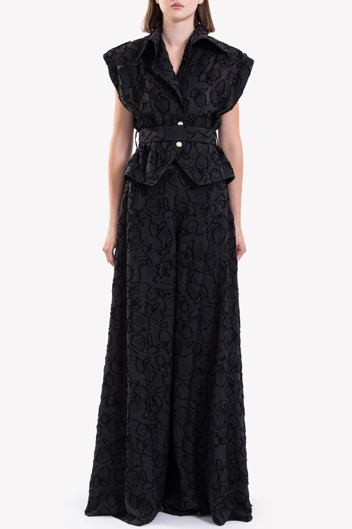 Textured Top and Pants