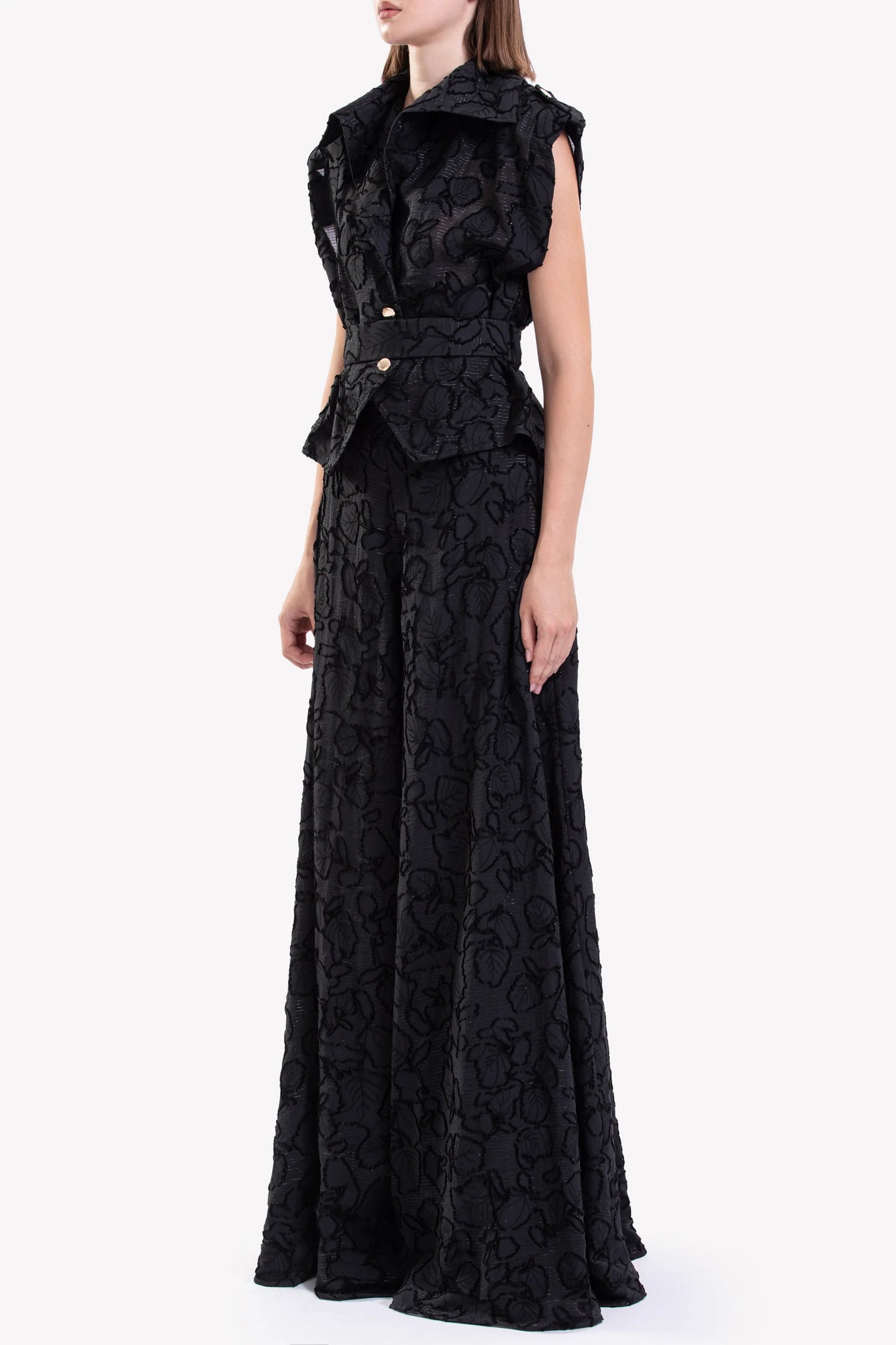 Textured Top and Pants