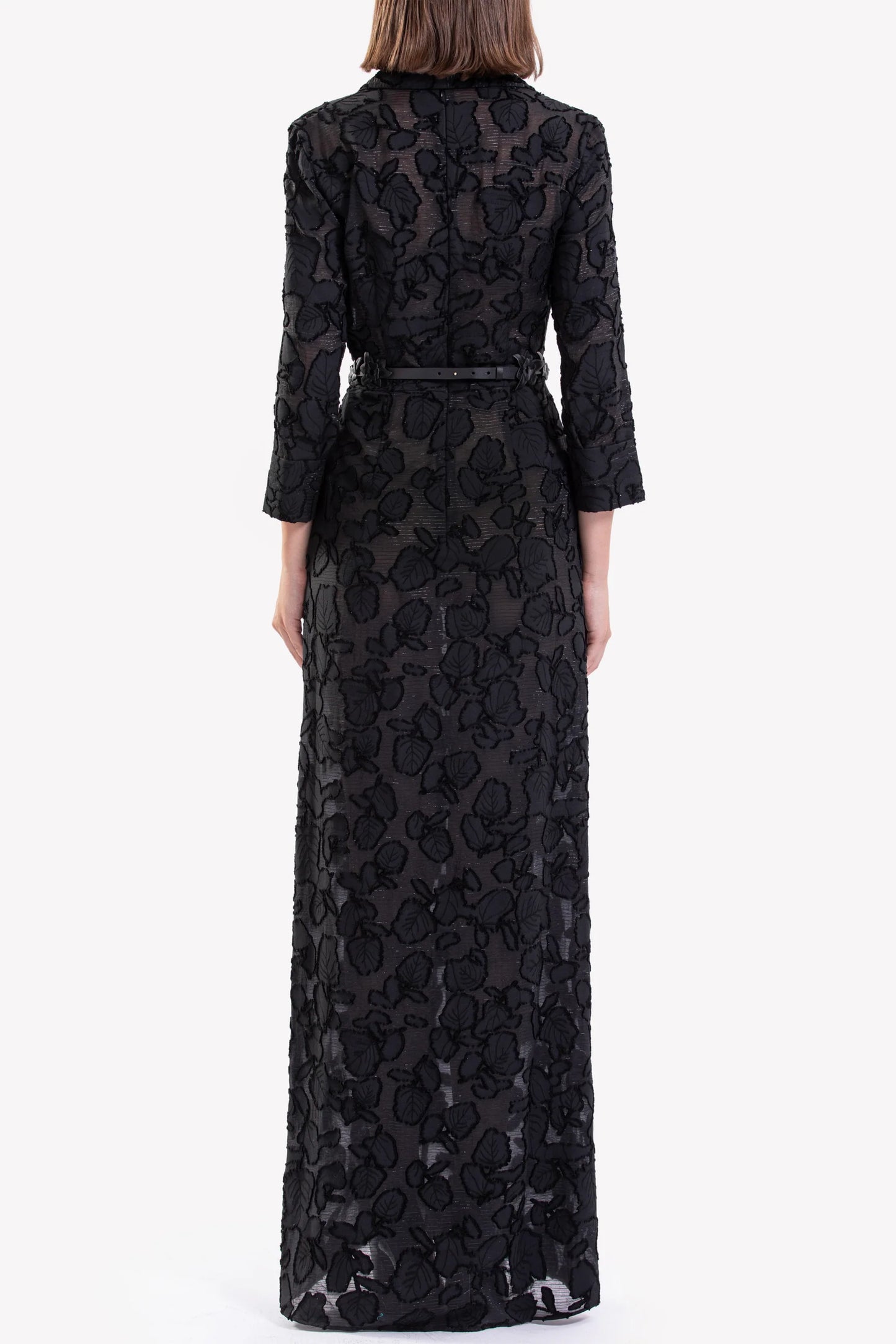 Long Sleeve Textured Dress