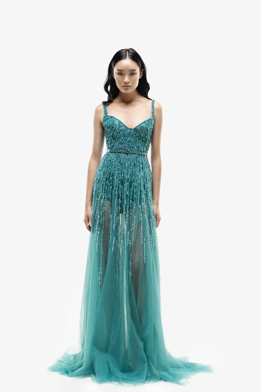 Crystal Embellished Dress