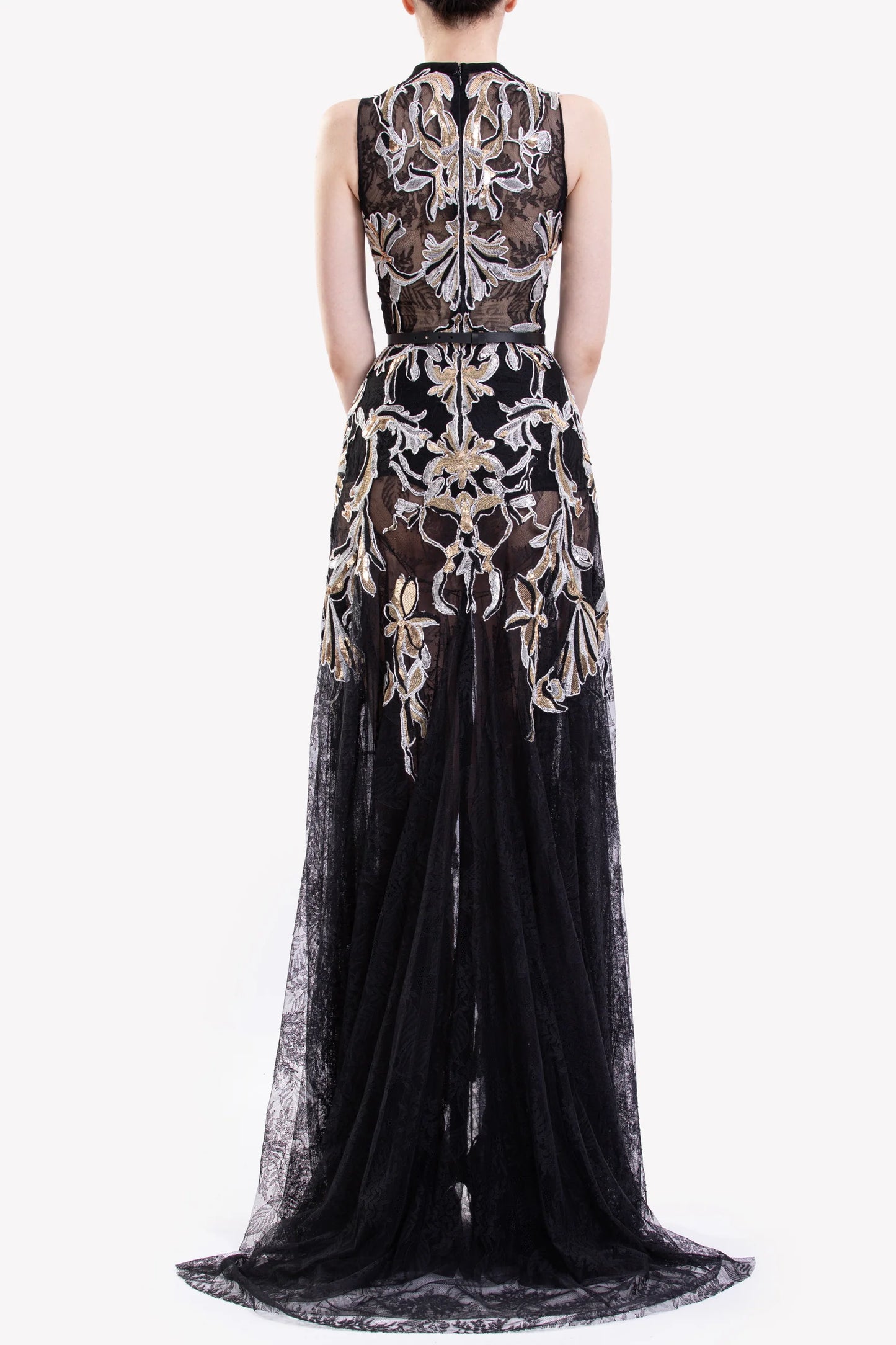 Embroidered Lace Dress