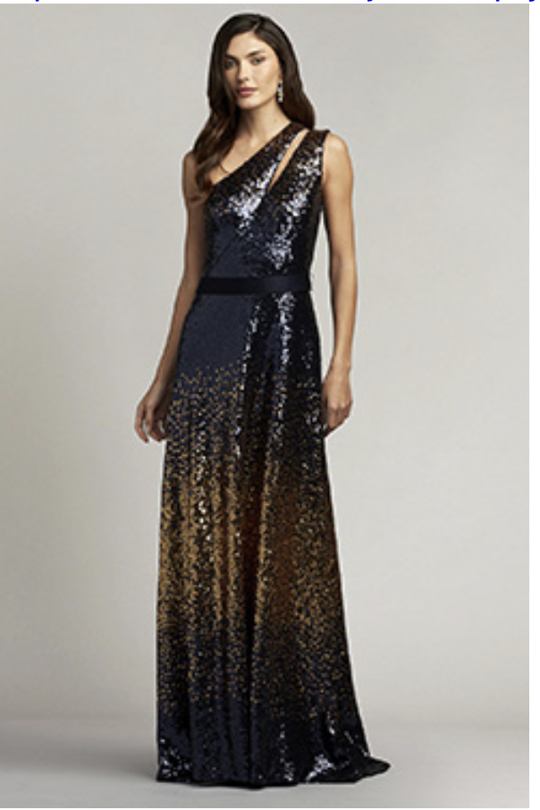 SPRY SEQUIN OMBR? GOWN