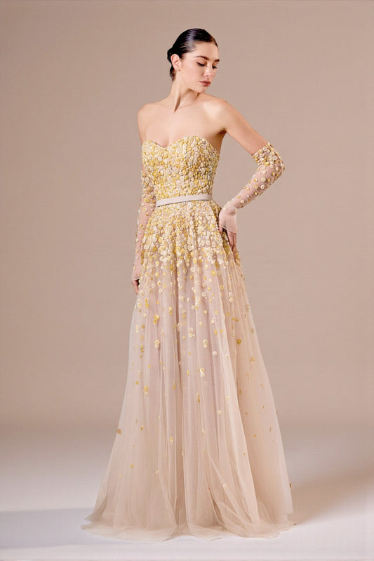 Sweetheart Strapless Gown