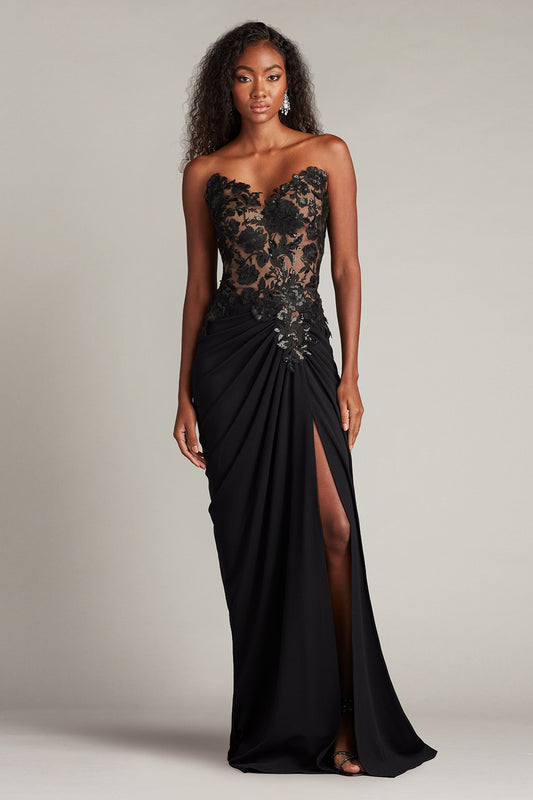 Embellished Sweetheart-Gown