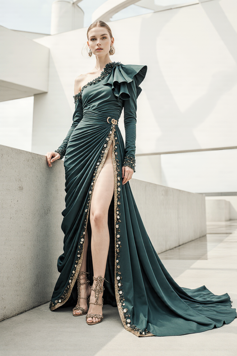 Emery Forest Gown